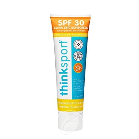 (3 Pack) Thinksport Snscrn,Kids,Spf30,Clr Znc 3 Fz