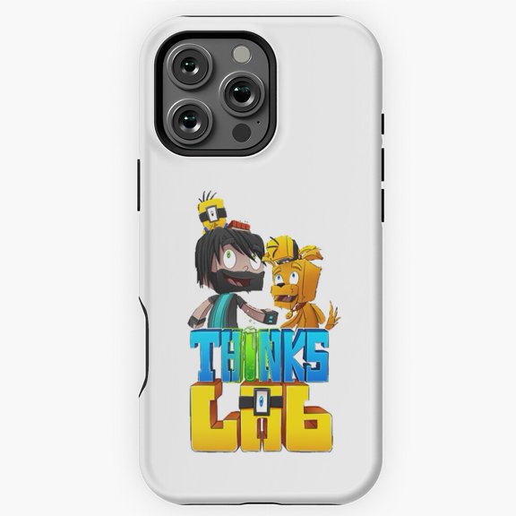 Think's Lab Logo Thinknoodles Gamer Phone Case for iPhone 16 15 14 13 12 11 Pro Max
