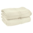 thumbnail image 1 of ThinkBamboo - Bamboo Towels Silky Soft Oversized Beach Towels - Extra Plush – Cream White - 1, 1 of 1