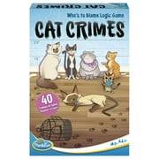 ThinkFun Cat Crimes Single Player Logic Game