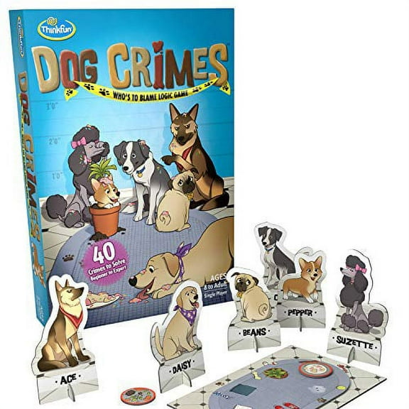 ThinkFun Dog Crimes Board Game