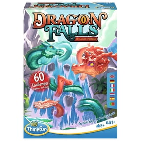 ThinkFun Dragon Falls 3D 7 Language Single Player Logic Game