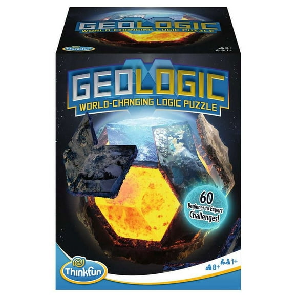 ThinkFun GeoLogic Single Player Logic Game