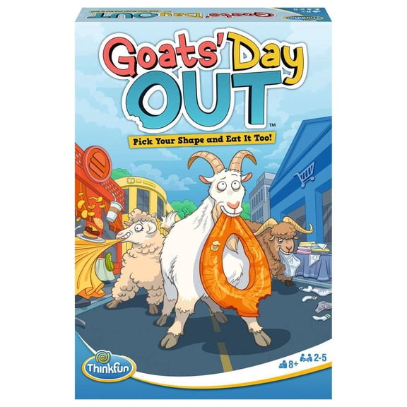 ThinkFun Goats' Day Out Family Board Game