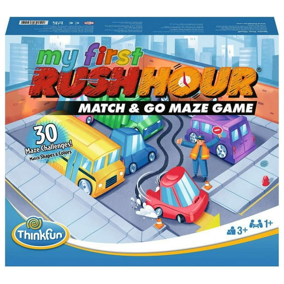 ThinkFun My First Rush Hour Single Player Logic Game