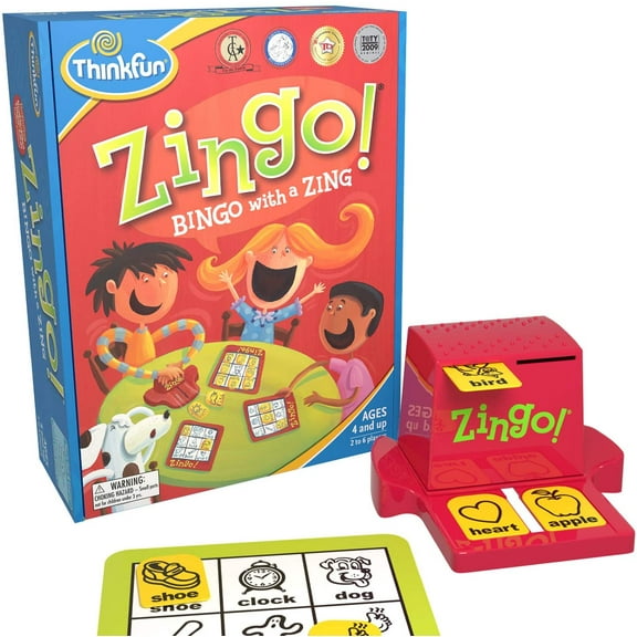 ThinkFun Zingo Bingo Preschool Game for Pre-Readers and Early Readers