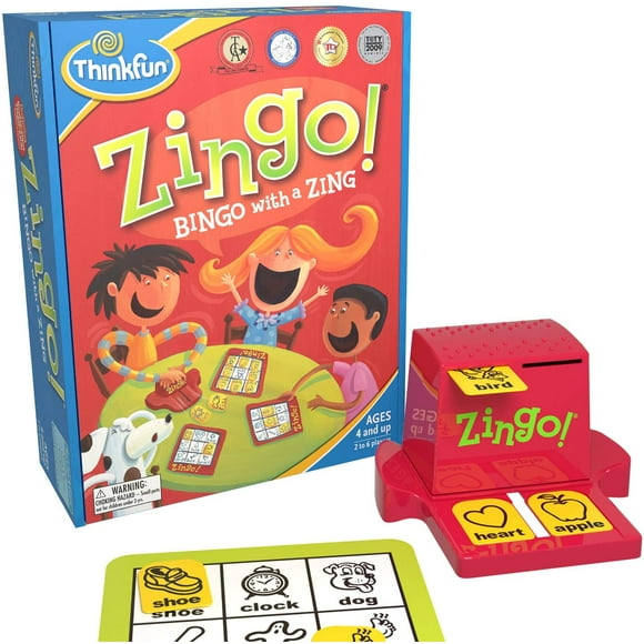 ThinkFun Zingo Bingo Preschool Game for Pre-Readers and Early Readers