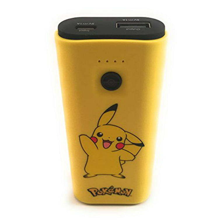 ThinkGeek Pokemon Pikachu Portable USB Charger for Smartphone Tablet Bluetooth Gaming Walmart.com
