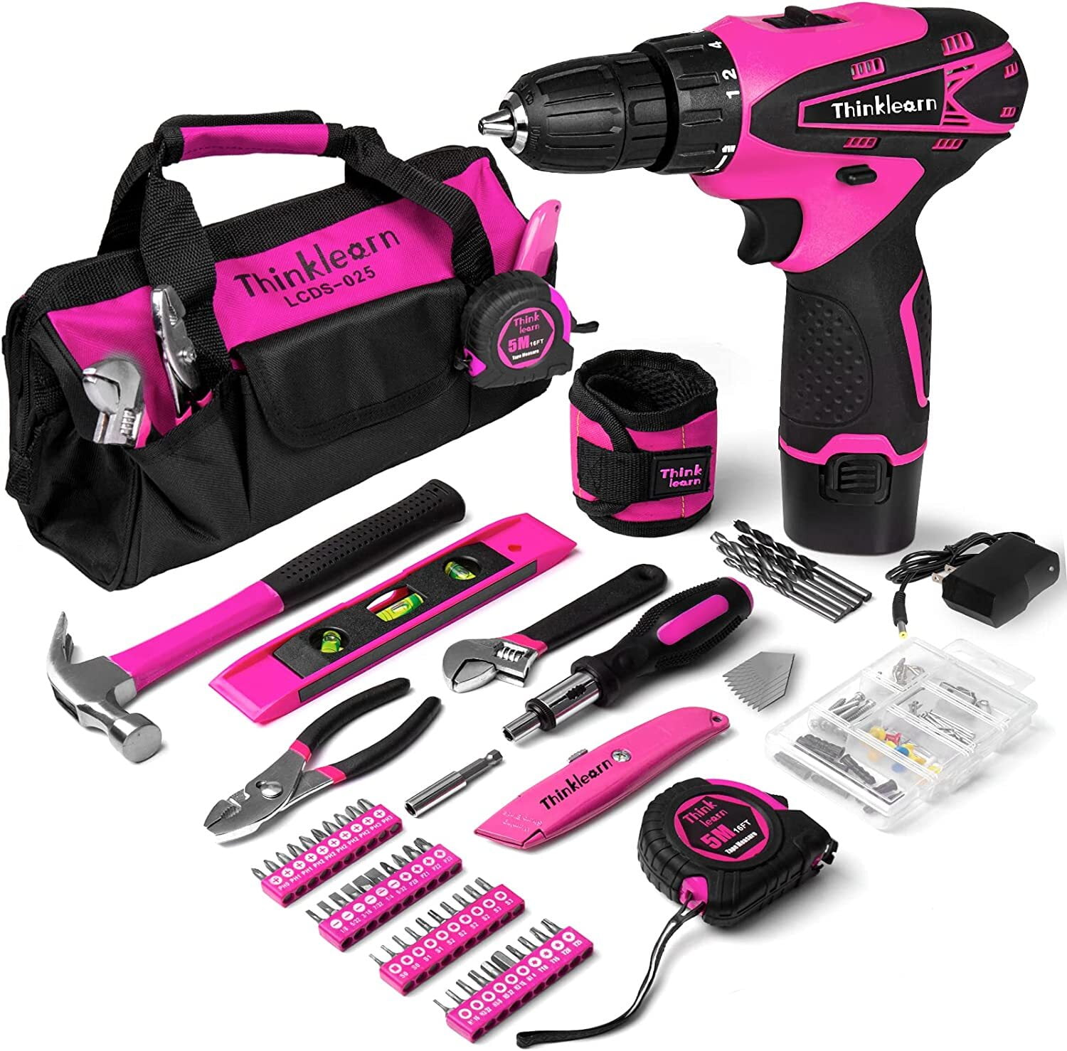 https://i5.walmartimages.com/seo/ThinkLearn-Pink-Drill-Set-for-Women-137-Piece-Hand-and-Power-Tool-Set-with-12V-Cordless-Drill_747a47b5-5ca3-4af6-82f0-f6c14fbb780c.995a192c13418d03a16e47236d770722.jpeg