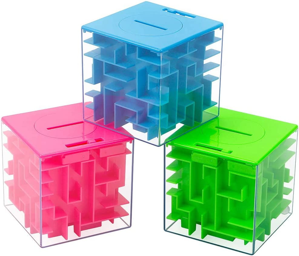 ThinkMax Money Maze Puzzle Box for Kids and Adults, Perfect Money