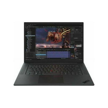 ThinkPad P1 Gen 6 21FV001GUS 16" Touchscreen Mobile Workstation - WQUXGA - 3840 x 2400 - Intel Core i7 13th Gen i7-13700H Tetradeca-core (14 Core) 2.40 GHz - 32 GB Total RAM - 1 TB SSD - Black We