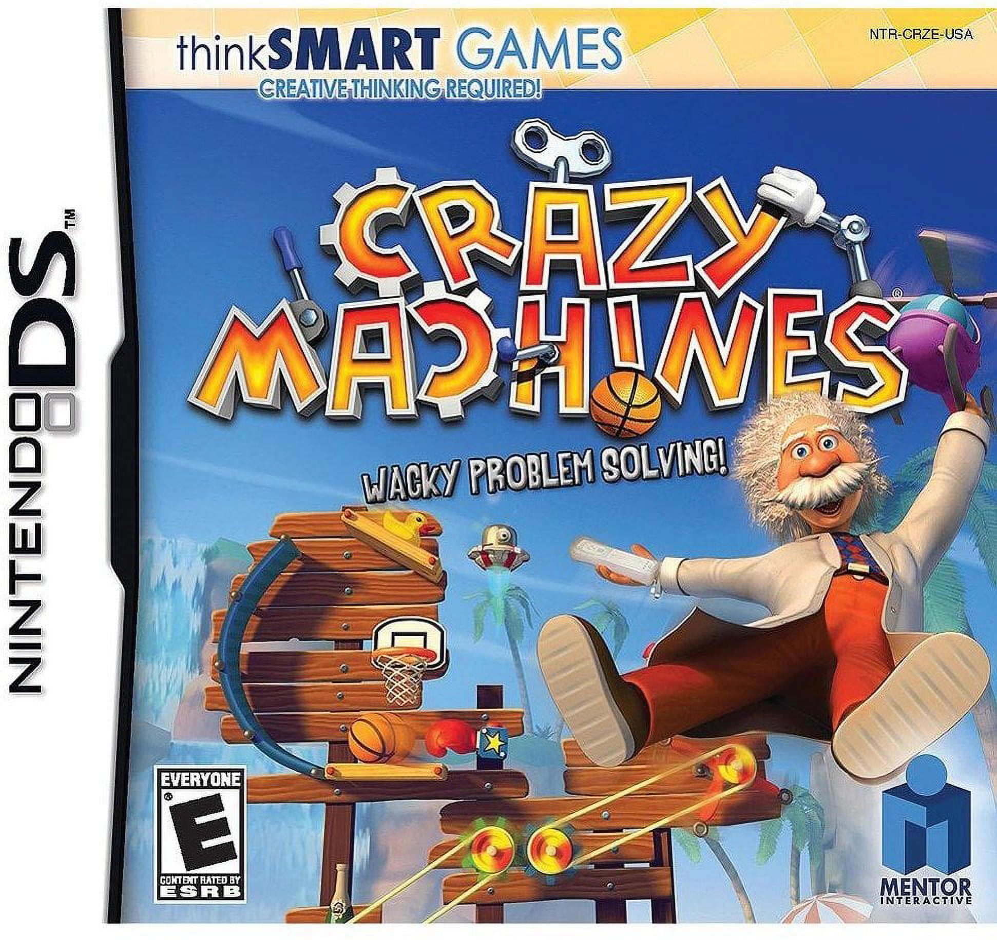 ThinkSmart Crazy Machines NDS - Wacky Problem Solving Game for Nintendo DS  