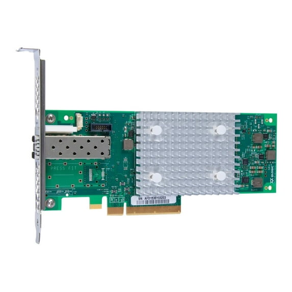 Lenovo ThinkSystem QLogic QLE2740 - Host bus adapter - PCIe 3.0 x8 low profile - 32Gb Fibre Channel SFP+ x 1 - for ThinkSystem SD530; SR630; SR650; SR850; SR860; SR950