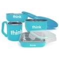 thumbnail image 1 of Thinkbaby Feeding Set, Light Blue, 4-Piece Set, 1 of 3