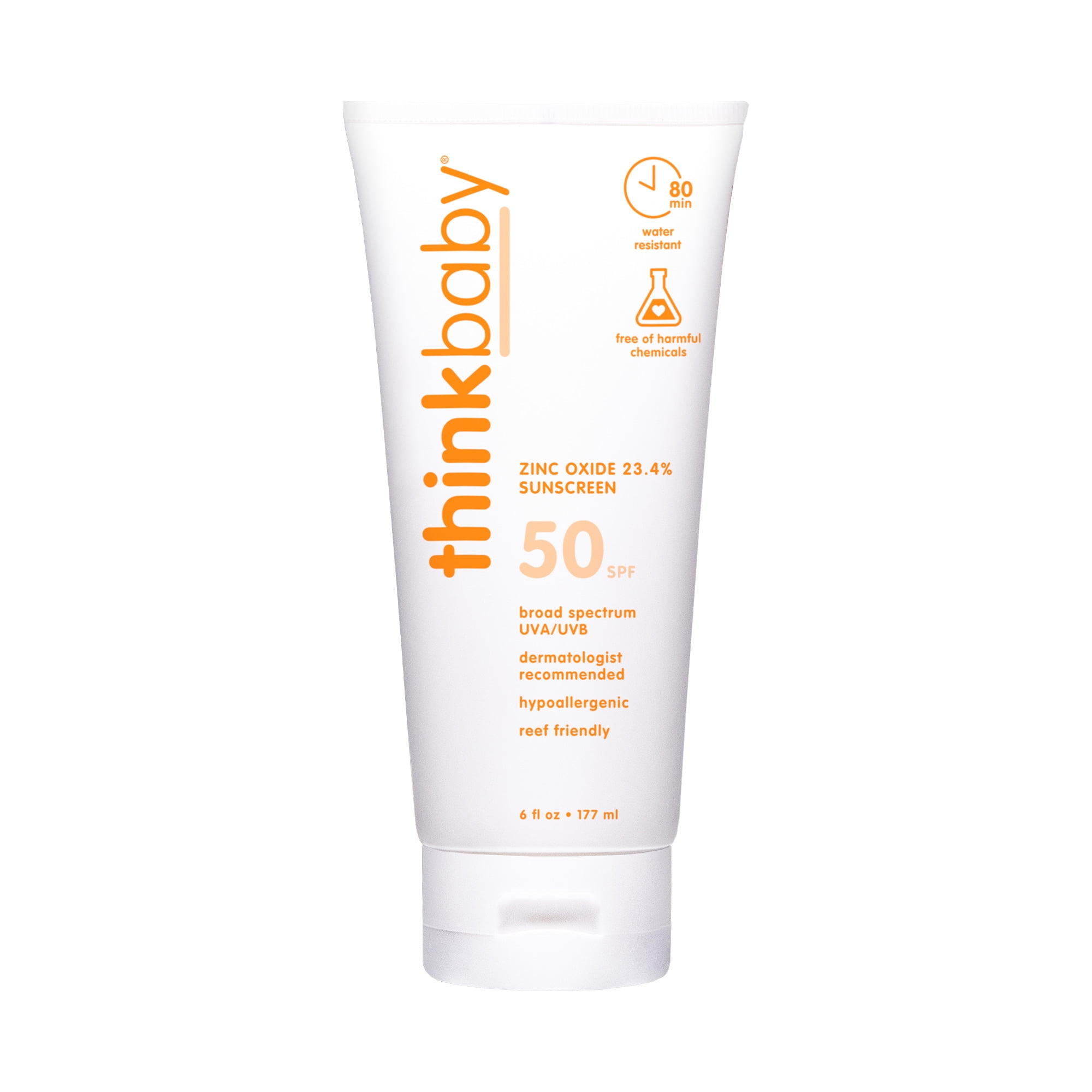 thinkbaby SPF 50 Sunscreen 6 oz