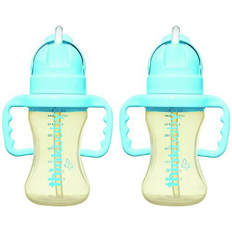 Thinkbaby Thinkster BPA Free No-Spill Straw Bottle