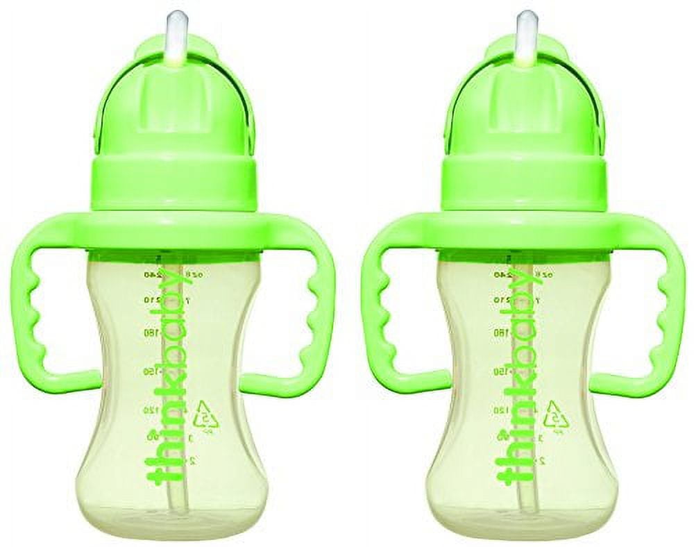 BUNDLE!!! Thinkbaby Thinkster 9oz Baby Bottle Of Steel, Conversion