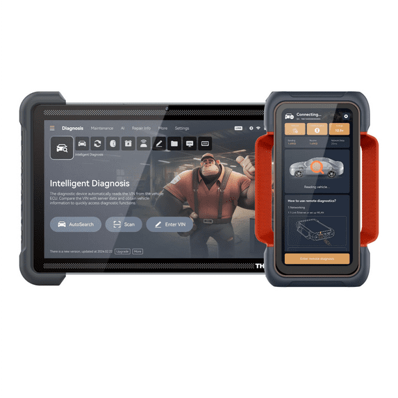Thinkcar Tech Co. PLATINUM 394 - 12-inch Full System Professional Car Diagnostic Scanner with 41 Maintenance Reset Function