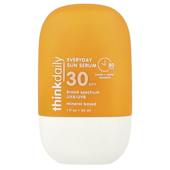think Thinkdaily, Everyday Sun Serum, SPF 30, Fragrance Free, 1 fl oz (30 ml)