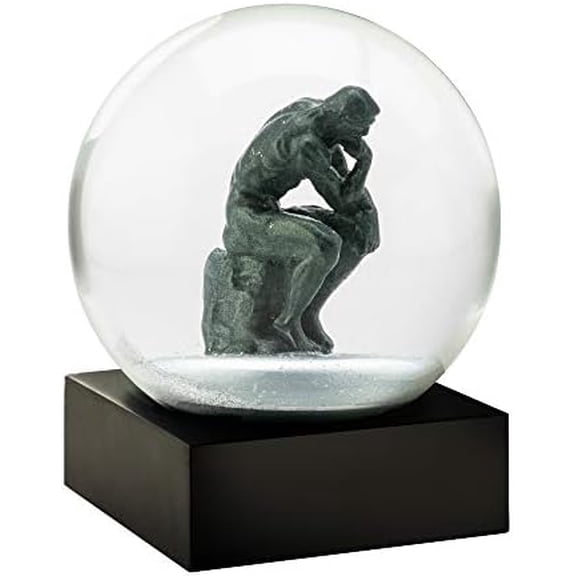 Thinker Snow Globe$$Home Decor, Kitchen, & Other