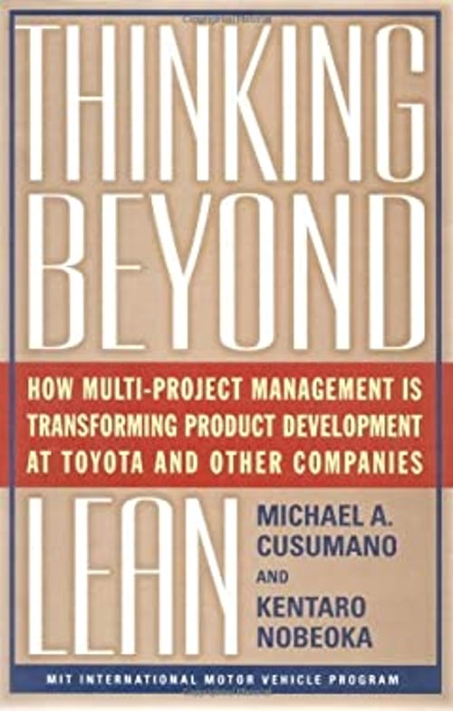 Pre-Owned Thinking Beyond Lean: Multi-project Management Paperback ...