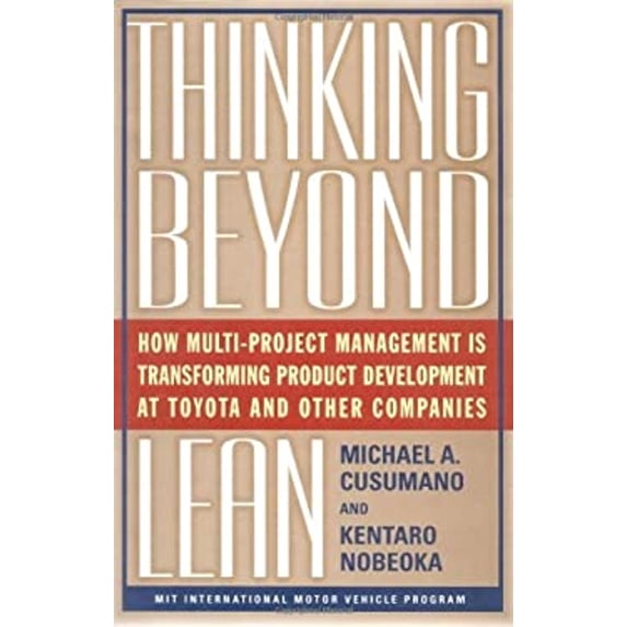 Pre-Owned Thinking Beyond Lean: Multi-project Management Paperback ...