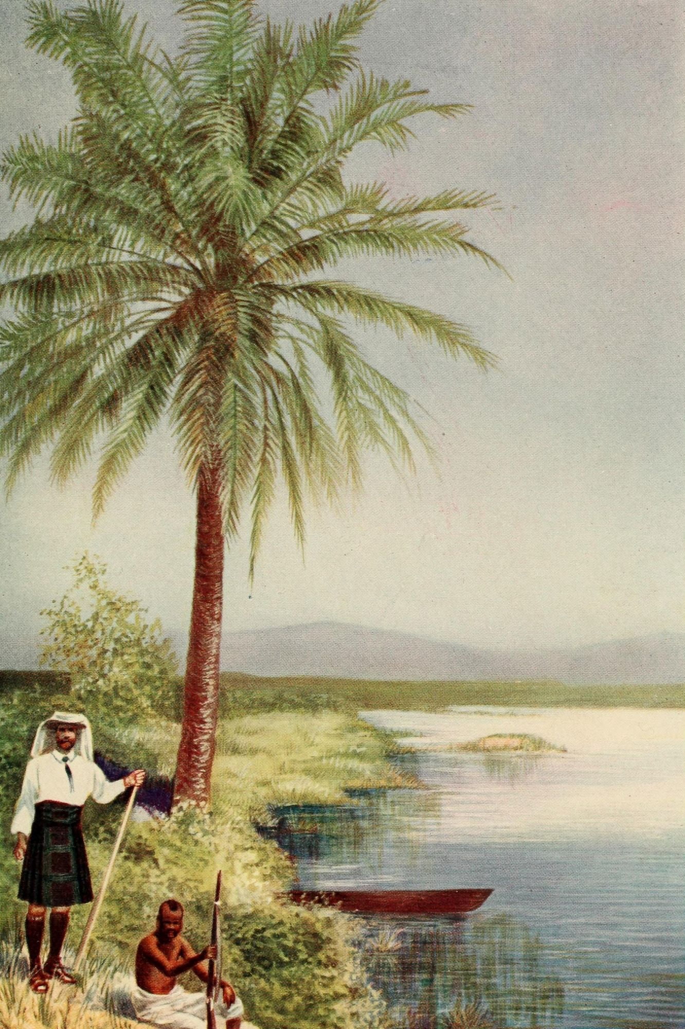 Thinking Black 1913 On the Lualaba Canvas Art - Unknown (18 x 24)