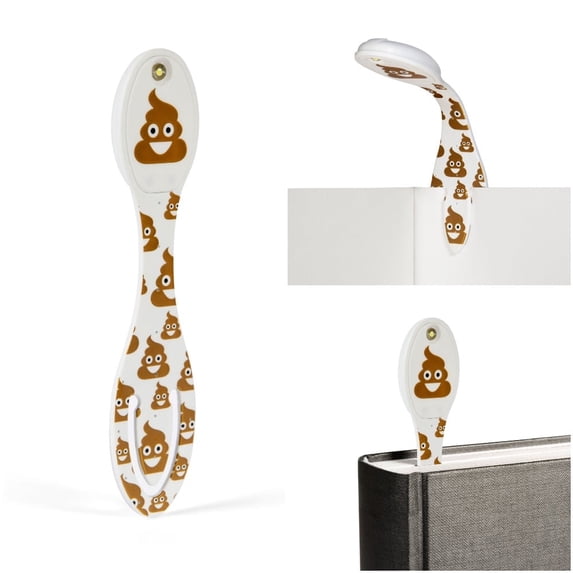 Thinking Gifts 2-in-1 LED Reading Light | Clip-on Bookmark & Book Light for Children & Adults