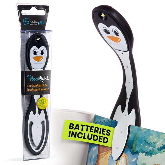 Thinking Gifts Flexilight LED Clip-On Bookmark and Book Light for Reading