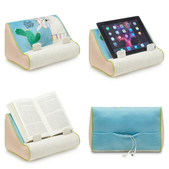 Thinking Gifts - Book Couch Tablet/iPad Stand and Book Holder | Reading Pillow | Reading in Bed