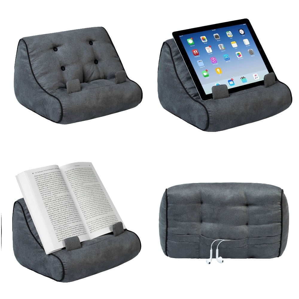 Book Couch ブックホルダー グレー　タブレットホルダークッション Amazon.co.jp: Book Couch iPad Stand | タブレットスタンド