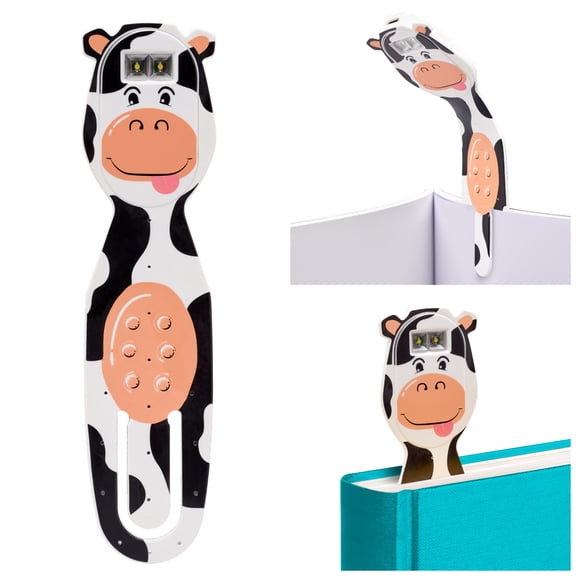 Thinking Gifts Flexilight Pal Rechargeable Reading Light | 2 in 1 Bookmark Book Light