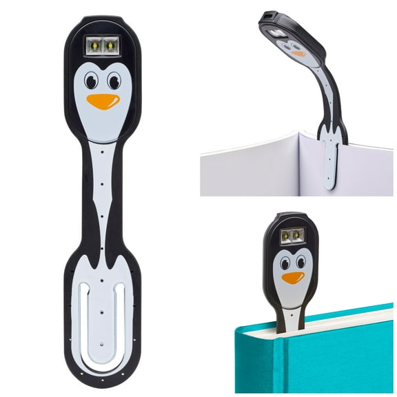 Thinking Gifts Flexilight Rechargeable Reading Light | 2 in 1 Bookmark Book Light