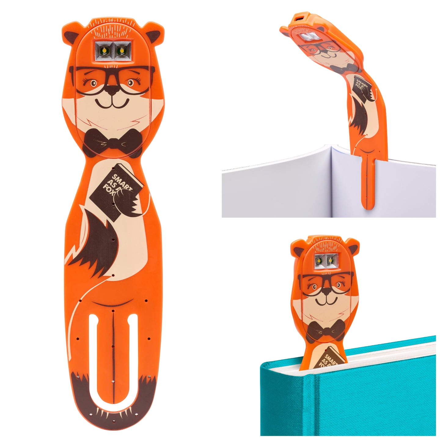 Thinking Gifts Flexilight Rechargeable Reading Light | 2 in 1 Bookmark ...