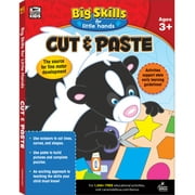 THINKING KIDS; CARSON DELLOSA EDUCATION Thinking Kids Big Skills for Little Hands® Cut & Paste Workbook Grade PK-K (192 pages)