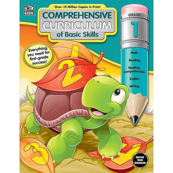 Thinking Kids Comprehensive Curriculum of Basic Skills Grade 1 Workbook (704894)