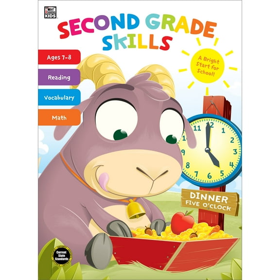 Thinking Kids Second Grade Skills Workbook (320 pages) Grade 2