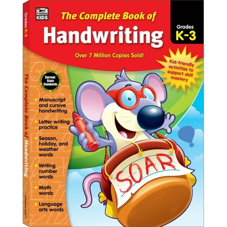 Thinking Kids The Complete Book of Handwriting Workbook Grade K-3 (416)