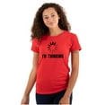 thumbnail image 1 of Thinking Loading Computer Nerd Geek Womens Fitted Plus Size Graphic Tee Brisco Brands 3X, 1 of 5