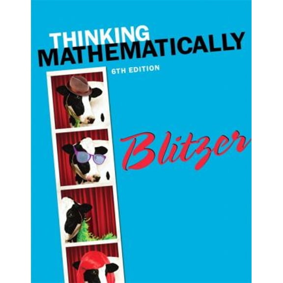 Pre-Owned Thinking Mathematically (Hardcover) 0321867327 9780321867322