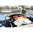thumbnail image 1 of Thinking Monkey Painting Rug, Banksy Thinkin Monkey Rugs, Animal Rugs, Easy To Clean Rug, Dining Room Rug, Bathroom Rug, Gift For The Home, 3.9'x5.9' - 120x180 cm, 1 of 8