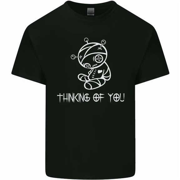 Thinking Of You Voodoo Doll Goth Gothic Mens Womens S-5XL T-Shirt