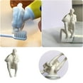 Thinking Poop Man Squeezing Toothpaste Artifact Cute Spoof Funny