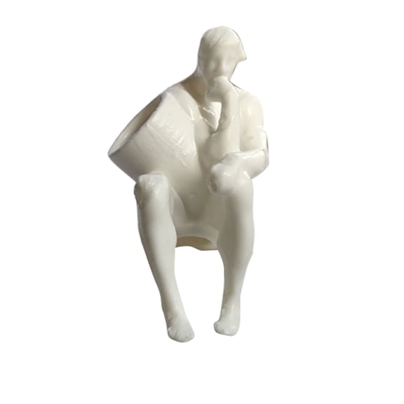 Thinking Poop Man Squeezing Toothpaste Artifact Cute Spoof Funny Individual Toy Novelty Desk Gadget