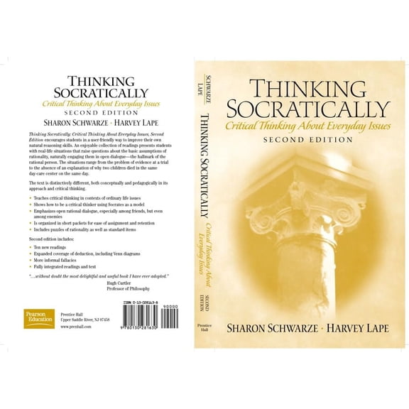 Pre-Owned Thinking Socratically: Critical Thinking about Everyday Issues (Paperback) 0130281638 9780130281630