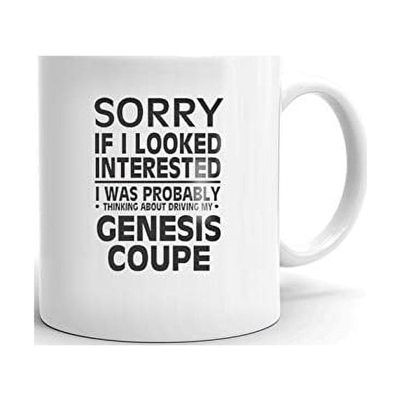 Thinking about My COUPE Driver Coffee Tea Ceramic Mug 15oz