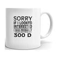thumbnail image 1 of Thinking about my 300 D Coffee Tea Ceramic Mug Office Work Cup Gift 15oz, 1 of 3