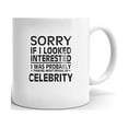 thumbnail image 1 of Thinking about my CELEBRITY Driver Coffee Tea Ceramic Mug Office Work Cup Gift 15oz, 1 of 3