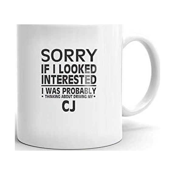 Thinking about my CJ Driver Coffee Tea Ceramic Mug Office Work Cup Gift 15oz