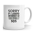 thumbnail image 1 of Thinking about my SQ5 Driver Coffee Tea Ceramic Mug Office Work Cup Gift 15 oz, 1 of 3